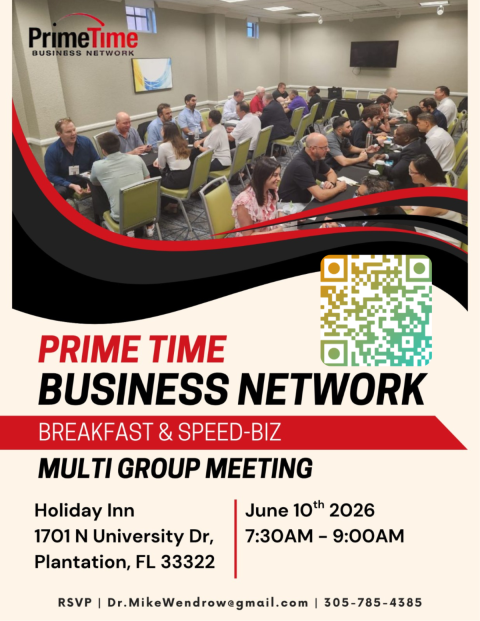 BREAKFAST AND SPEED-BIZ - PRIME TIME BUSINESS NETWORK JUN 10TH
